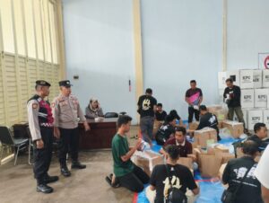 Jaga Kamtibmas Jelang Pemilu, Polres Batang Gelar KRYD