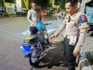 Penindakan Knalpot Abal-abal, Satlantas Polresta Pati Jaring Puluhan Pelanggar