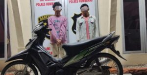 Polres Humbahas Tangkap Pelaku dan Penadah Sepeda Motor Karyawan Swasta