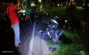 Pengemudi Mabuk Miras, Mobil Tabrak Pemotor hingga Tewas di Mijen Semarang