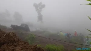 Terseret Longsor di Selo Boyolali, Pengemudi Kendaraan Selamat