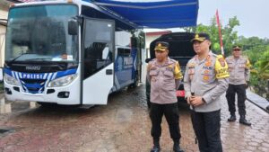 Permudah Masyarakat, Polres Lamandau Sediakan Bus SIM Keliling