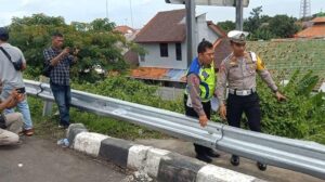 Tim Traffic Accident Analysis Polda Jateng Olah TKP Kecelakaan Bus PO Shantika di Pemalang