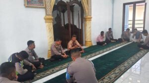 Bersama Kapolres, Personil Polres Humbahas Ikuti Giat Binrohtal