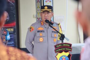 Mengawali Tahun 2024, Kapolres Lamandau Lengkapi Sarana Prasarana Unit Kerjanya