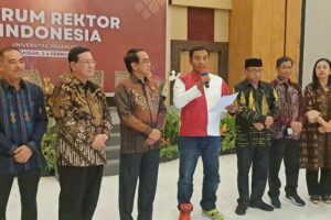 Teken Deklarasi Pemilu Aman & Damai, Forum Rektor Indonesia Tolak Pecah Belah