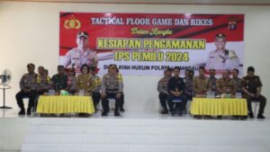 Laksanakan Tactikal Floor Game, Polres Lamandau Siapkan Pengamanan Pemilu