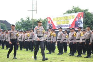 Jelang Pemilu 2024, Polres Banjarnegara Gelar Apel Kesiapan Personel Pengamanan TPS