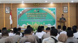 Polres Sukoharjo Gelar Doa Bersama Peringatan Isra Miraj Nabi Muhammad SAW