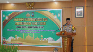 Peringatan Isra Miraj Nabi Muhammad SAW, Polres Sukoharjo Laksanakan Doa Bersama