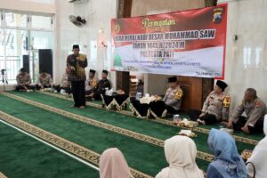 Isra’ Mi’raj: Polresta Pati Serukan Kenaikan Ibadah Sholat bagi Personel Islam