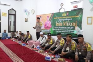 Berlangsung Khidmat, Peringatan Isra Mi’raj 1445 H Polres Lamandau