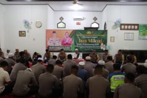 Peringatan Isra Mi’raj 1445 H di Polres Lamandau berlangsung Khidmat