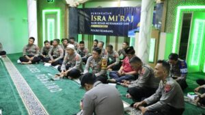 Polres Rembang Gelar Peringatan Isro Mi’raj di Masjid Annuraniyyah