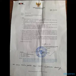 Pemkab Pastikan Surat Penyidikan KPK untuk Dirut PDAM Boyolali Palsu