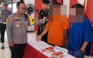 Polres Lamandau Ringkus Pasutri Diduga Pengedar Sabu