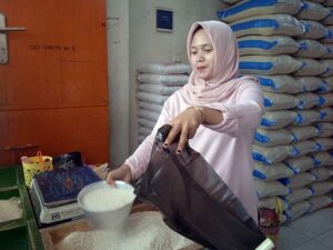 Sepekan Terakhir Harga Beras di Temanggung Turun