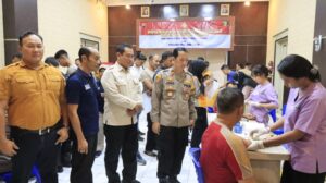 Cek Kesehatan Personil, Si Dokkes Polres Rembang Gelar Rikkes Berkala Semester 1 Tahun 2024