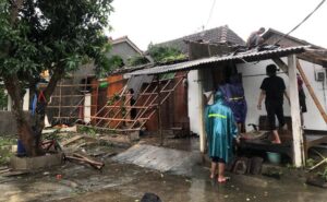 Puluhan Rumah di Sumberagung Weleri Rusak Usai Diterjang Angin Puting Beliung