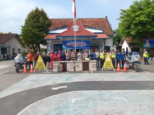 Satlantas Polres Rembang Gelar Apel Kessiapan Satgas Quick Response