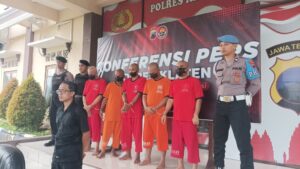 Satreskrim Polres Klaten Bekuk Komplotan Maling Pembobol Toko Modern