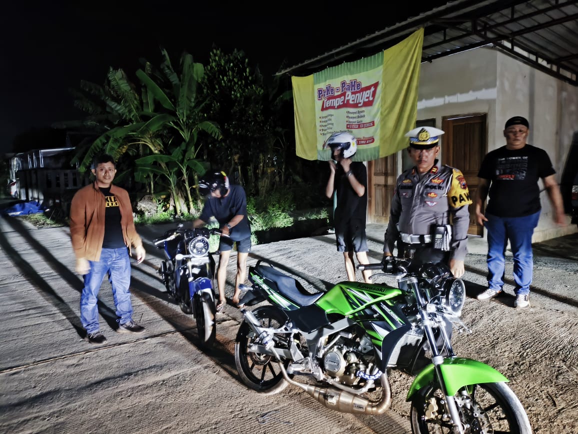 Kapolsek Pati Kota Berhasil Amankan 13 Sepeda Motor Pelaku Balap