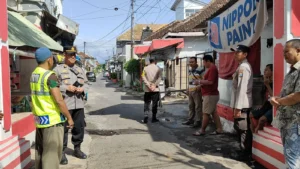 Sekelompok Remaja Saling Serang di Jalan Citarum Banyuwangi