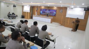 Gelar Lat Pra, Polres Sukoharjo Siap Hadapi Ops Keselamatan Candi 2024