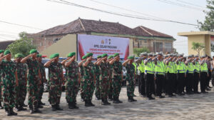 Apel Gelar Pasukan, Polres Sukoharjo Siap Sukseskan Operasi Keselamatan Candi 2024