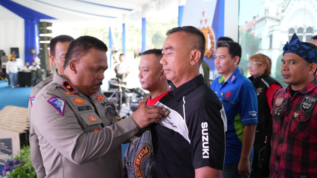 Cooling System Canangkan Aksi Keselamatan Jalan, Polda Jateng Gandeng Komunitas