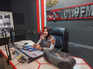 Siaran Radio, Sat Lantas Polres Sukoharjo Gencarkan Informasi Operasi Keselamatan