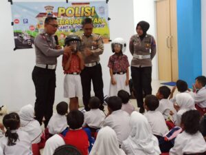 SD Pati Kidul 3 Pati Sambut Baik Program Polisi Sahabat Anak