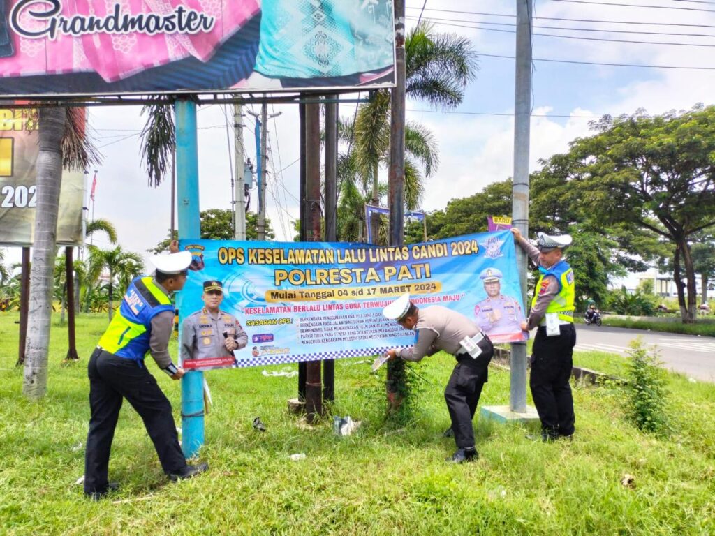 Kasatlantas Himbau Masyarakat Pati: Mari Dukung Operasi Keselamatan Candi 2024