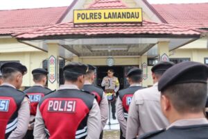 Polres Lamandau Apel Siaga Memasuki Bulan Ramadhan 1445 H