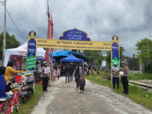 Pasar Ramadan, Personel Ops Keselamatan Telabang Sosialisasi Tertib Berlalu Lintas