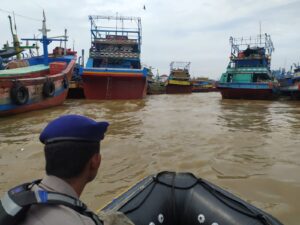 Kasat Polairud Pati: Giat Patroli untuk Kendalikan Kemacetan Alur Sungai