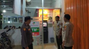 Polres Sukamara Sambang Ke Petugas Keamanan Bank Kalteng