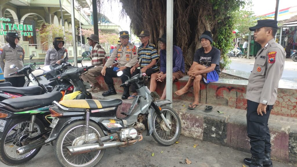 Operasi Pekat Candi, Satgas Preemtif Polresta Pati Melaksanakan Penyuluhan