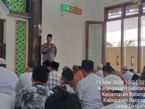 Kamtibmas Prioritas Polsek Batang Kota di Bulan Ramadan