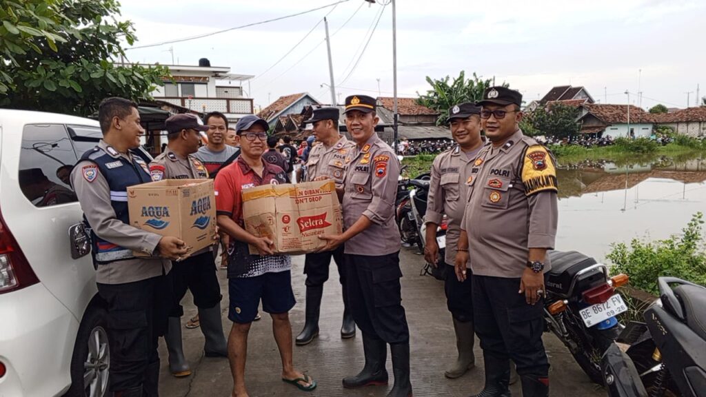 Kapolresta Pati Andhika Bayu Adhittama Dukung Aksi Sosial Polsek Juwana