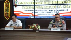 Rumkit Bhayangkara Terima Audit Kinerja Itwasda Polda Kalteng