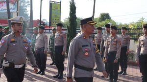 Apel Ops Toba Jelang Idul Fitri, Polres Humbang Target Pengendara Lebih Sadar dan Peduli Keselamatan