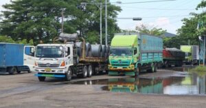 Jalur Kudus-Jepara Arah Semarang Macet Parah, Lalin Tak Bergerak