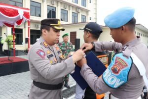 Polres Demak Gelar Apel Ops Keselamatan Candi 2024