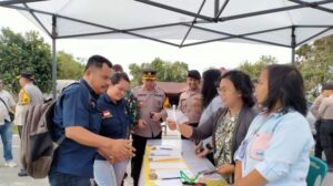 Pastikan Kondusifitas, Kapolres Humbahas Pantau Langsung Pengamanan Rapat Pleno Terbuka Rekapitulasi