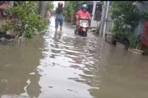 Cuaca Ekstrem di Awal Bulan Suci Ramadan, Sejumlah Wilayah di Kota Semarang Terendam Banjir