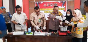 Gagalkan Peredaran Narkoba ke Lapas Kasongan, Polres Lamandau Ringkus 4 Pelaku