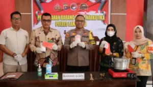 Sabu Seberat 195,50 Gram Dimusnahkan Polres Lamandau