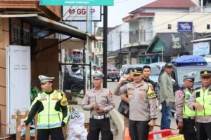 Pastikan Pengamanan Obyek Wisata Dieng, Kapolres Banjarnegara Lakukan Pemantauan