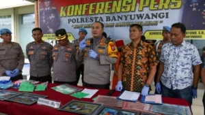 Polresta Banyuwangi Ungkap 6,5 Kg Sabu: 6 Ribu Orang Terselamatkan